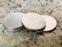 Load image into Gallery viewer, Stainless Steel Discs 1/8" Thick Discs 8 Gauge