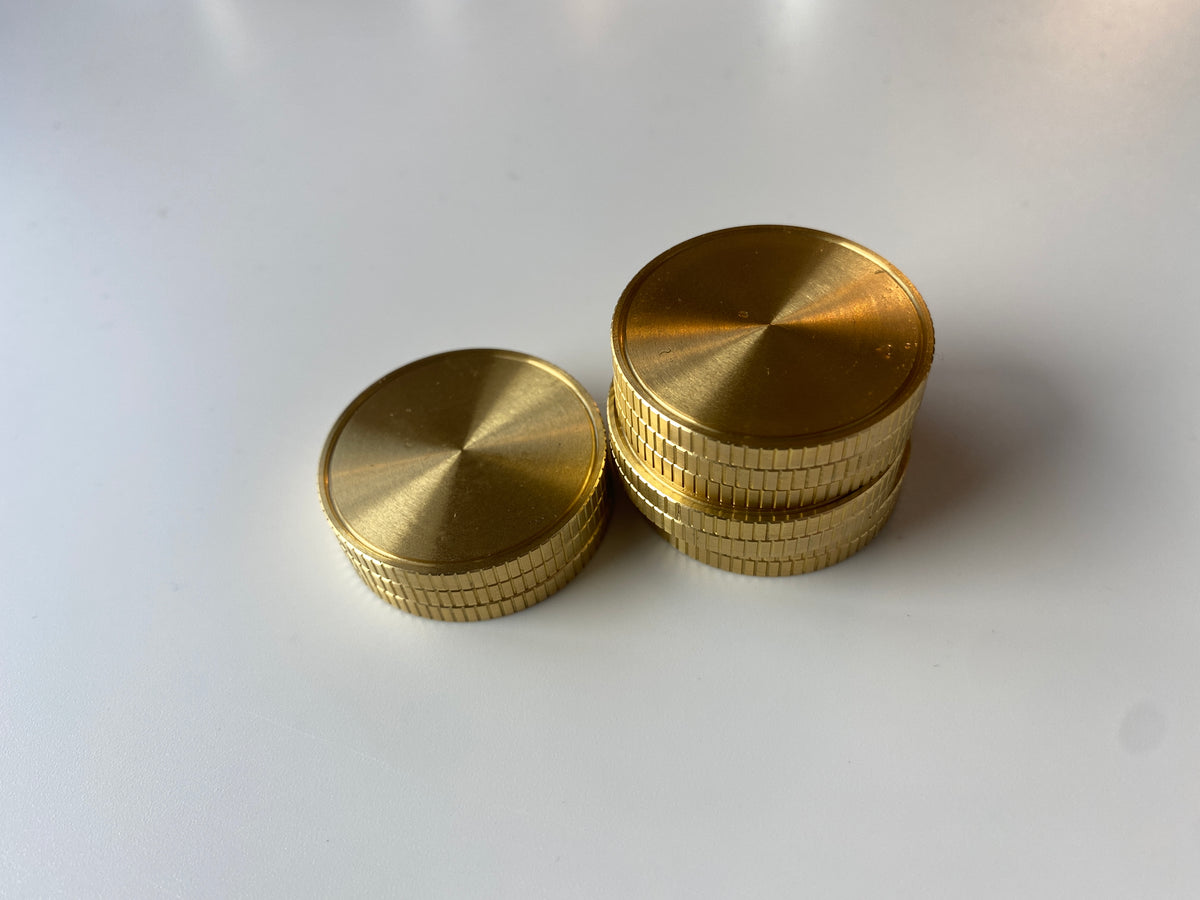 Brass Coin Blanks - 1 1/4 