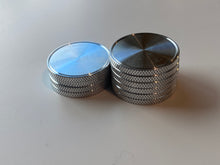 Load image into Gallery viewer, Aluminum Coin Blanks - 1 1/4 &quot; x 1/8&quot; - American Made - Reeded Edge - Faceted Edge - Knurled Edge
