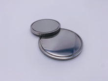 Load image into Gallery viewer, Stainless Steel Coin Blanks - Challenge Coin - Reed Edge - Grooved - Mirror Finish - 32mm, 40 mm
